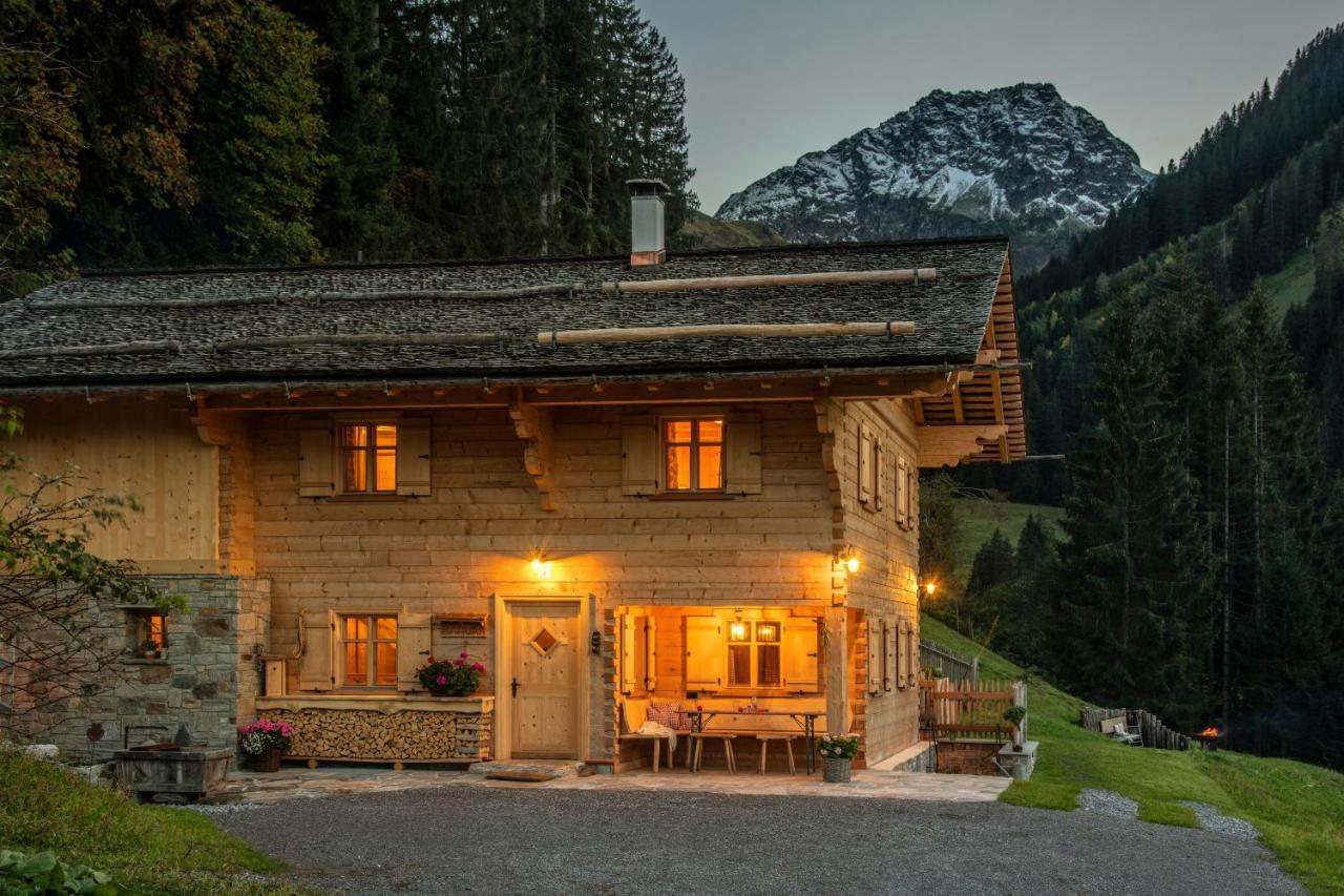 Вилла Chalet Berghaus Manuaf Шрунс Экстерьер фото