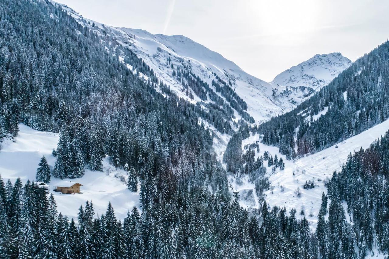 Вилла Chalet Berghaus Manuaf Шрунс Экстерьер фото