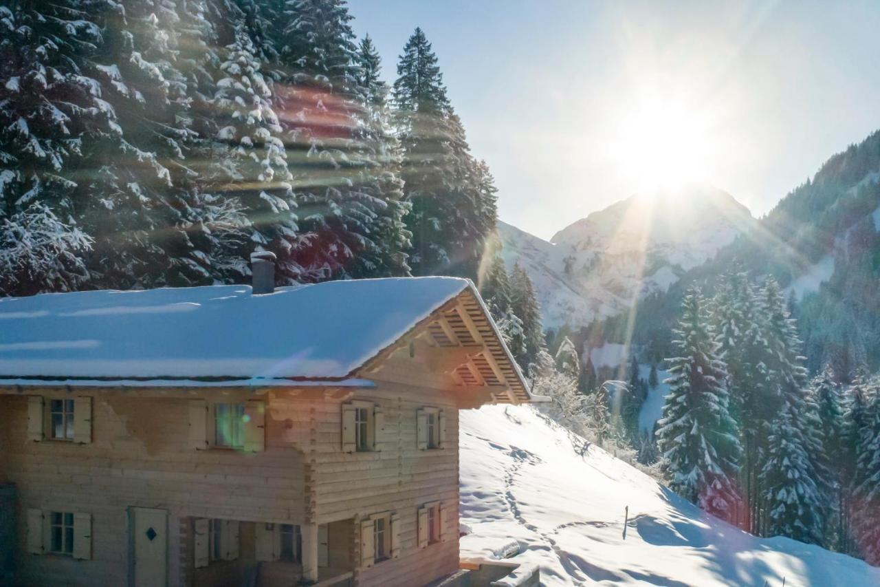 Вилла Chalet Berghaus Manuaf Шрунс Экстерьер фото